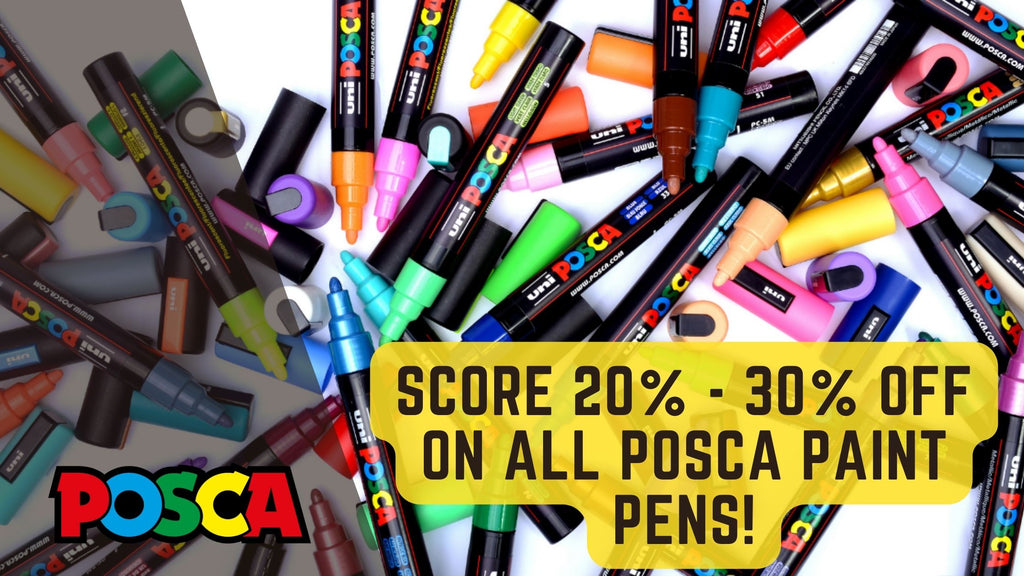 POSCA EOFY Sale Australia Banner