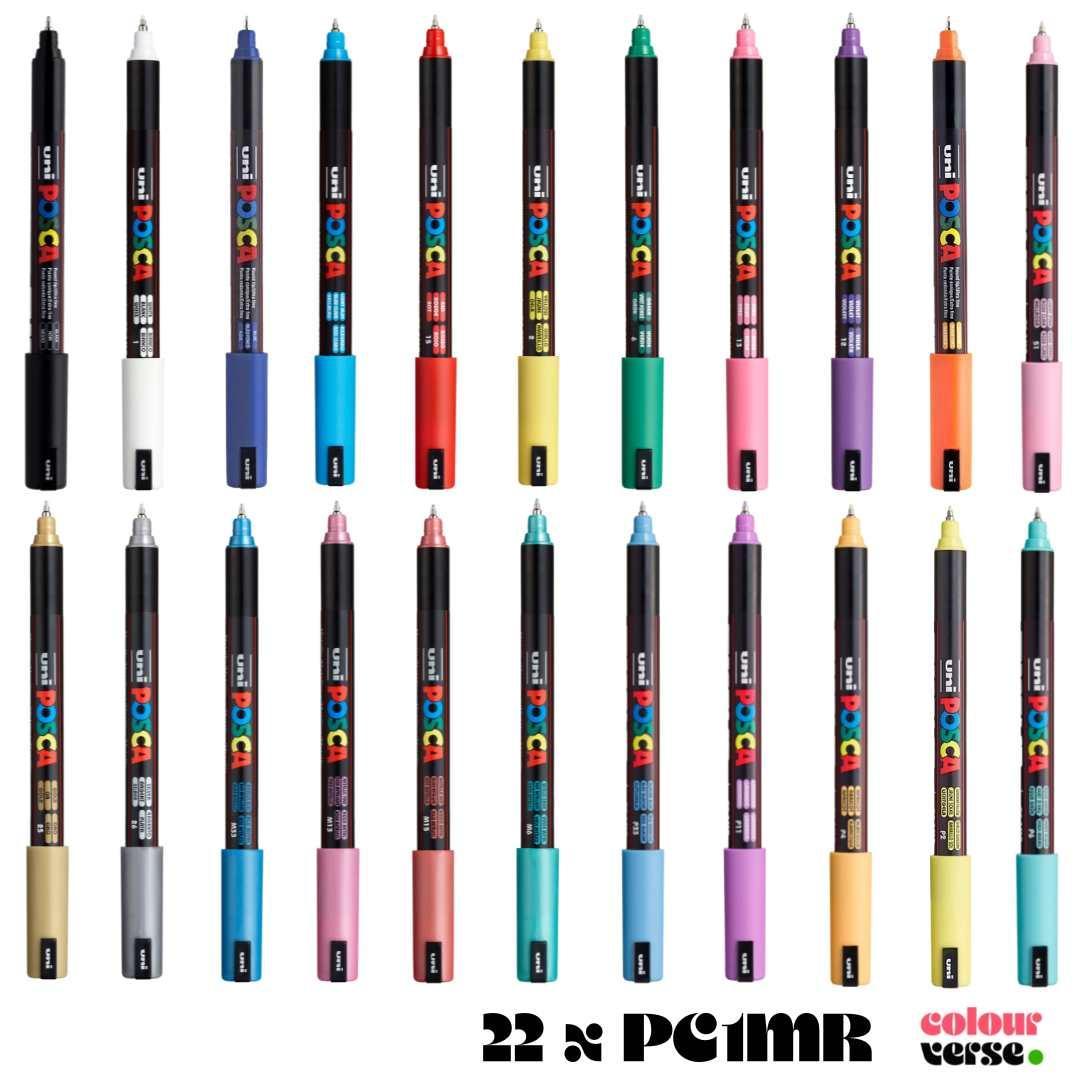 POSCA, PC17K Paint Marker, Blue, Colourverse, AUS