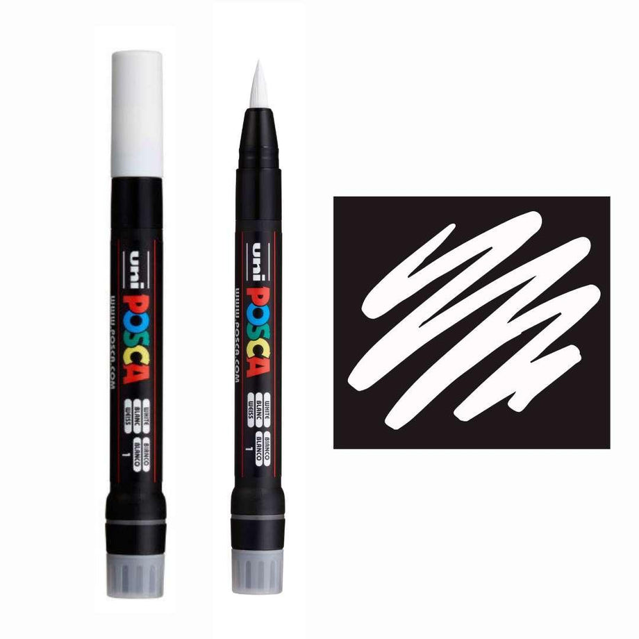 POSCA, PC1M Paint Pen, BLACK, Colourverse, AUS