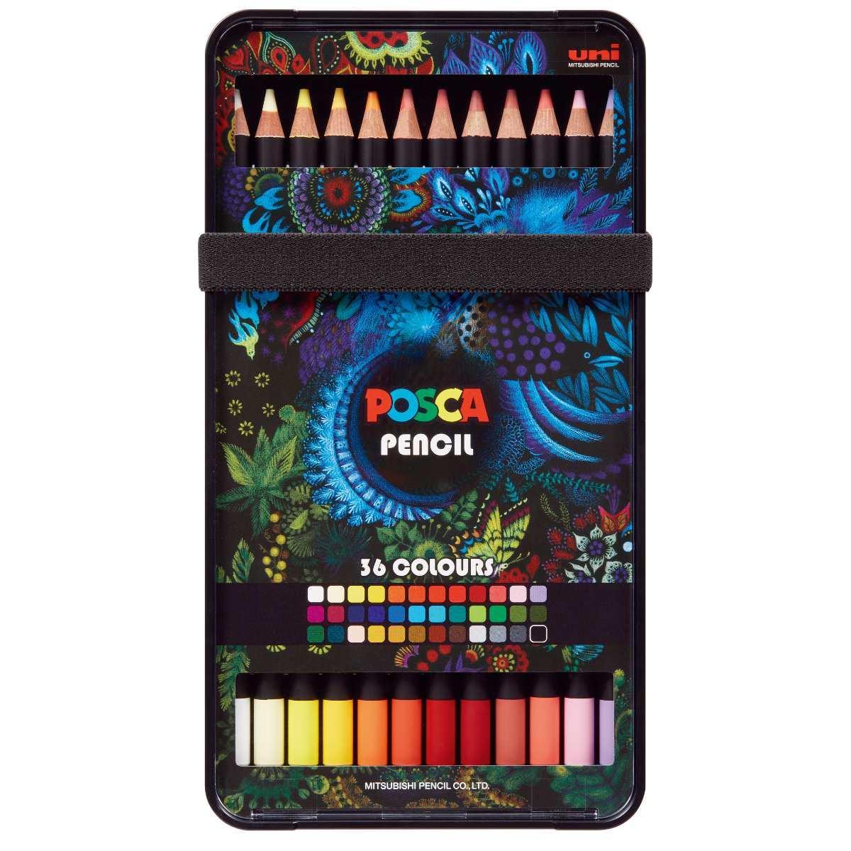 POSCA, PCF350 Soft Brush, Black, Colourverse, Australia