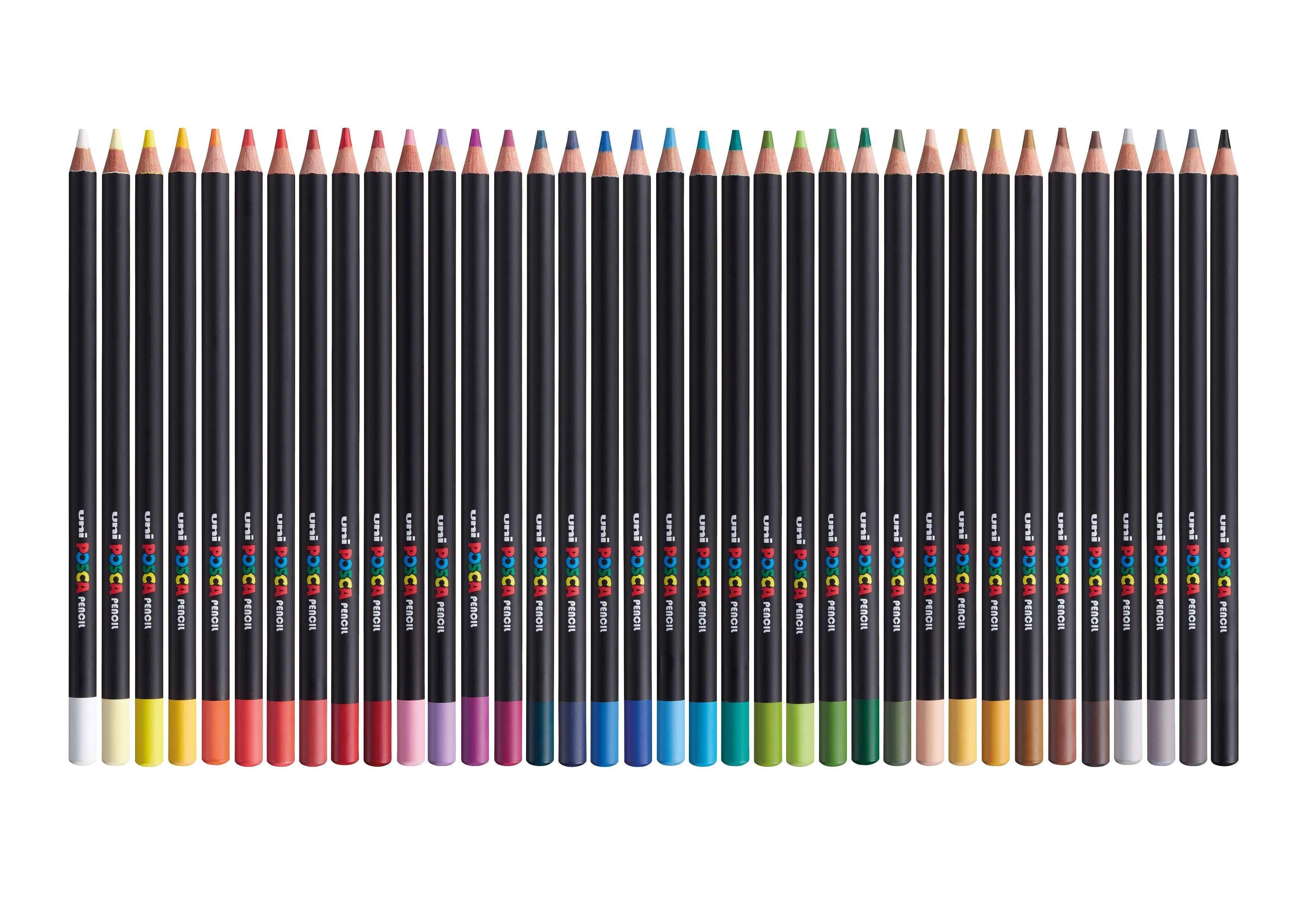 Posca Coloured Pencil Set 36 – Aotearoa Art Supplies